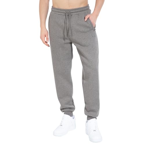 SMILODOX Jogginghose Herren Walker, Sporthose Lang Herren, Baumwolle Trainingshose mit Reißverschlusstaschen, Freizeithose Laufhose Herren Ideal für Sport, Gym, Fitness und Freizeit im Sale