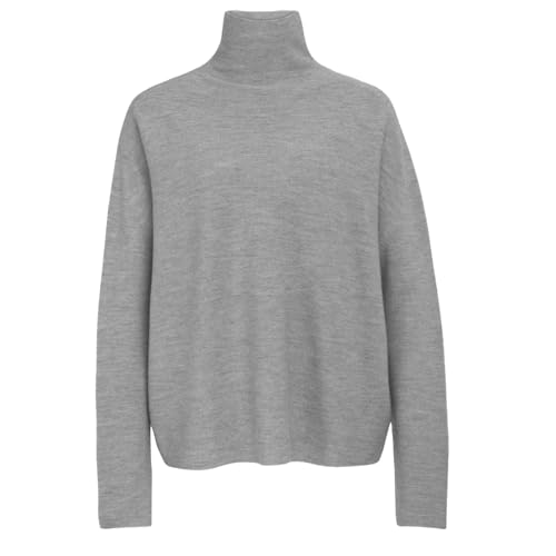 Drykorn Pullover Liora aus Wolle Grau im Sale