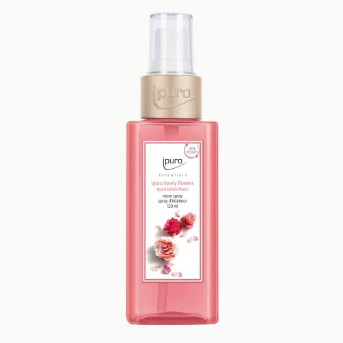 ipuro - erfrischendes ipuro lovely flowers Raumspray - dezentes Duftspray mit frischen & blumigen Noten - stilvolles Room Fragrance für ein puristisches Dufterlebnis in jedem Raum 120 ml im Sale