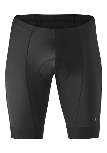 Gonso California, Kurze Herren Fahrradhose, Mit Dry Up Air Sitzpolster, Hohe Bewegungselastizität und Antirutsch-Silikon-Beingummi, Enganliegende Passform, Schwarz, Gr. im Sale