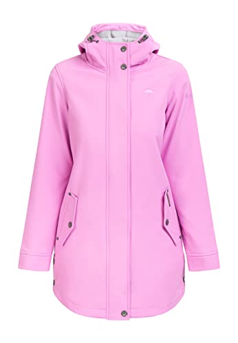 Schmuddelwedda Damen Kurzmantel aus Softshell 34324794, Dunkelaqua, im Sale