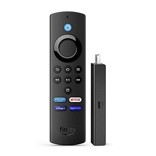 Zertifiziert und generalüberholt Amazon Fire TV Stick Lite mit Alexa-Sprachfernbedienung Lite (ohne TV-Steuerungstasten) | HD-Streaminggerät im Sale