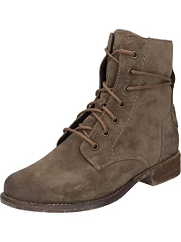 Josef Seibel Damen Schnürstiefeletten Sienna 70,Weite G (Normal),Wechselfußbett,reißverschluss,Stiefel,Bootee,Booties,Grün (Bosco),39 EU im Sale