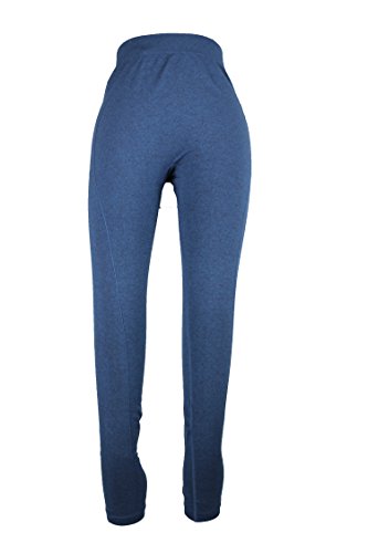 Tchibo TCM Damen Sport Tight Seamless Fitnesshose Sporthose blau 42 im Sale