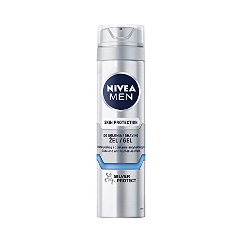 NIVEA NIVEA MEN Rasiergel Silver Protect 200 ml im Sale