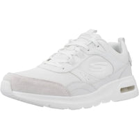 Thumbnail for Skechers Damen Skech Air Court Cool Avenue, Weißes Leder-Mesh-Besatz, EU im Sale