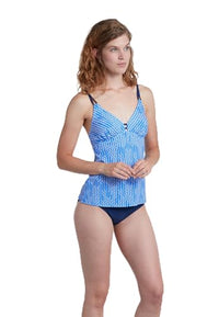 Thumbnail for Sunflair Tankini Muster Cut-Out Zweiteiler mit Softschalen verstellbare Doppelträger breiter Taillenslip Kreuzrücken im Sale