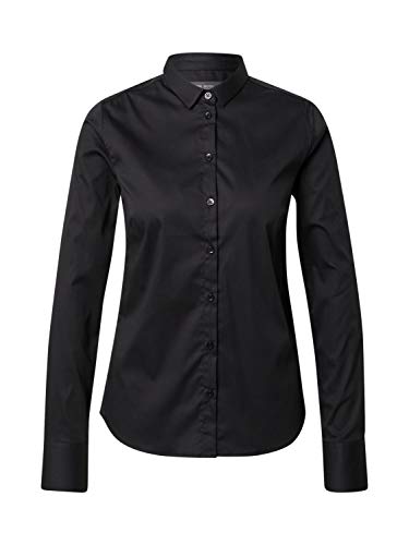 Mos Mosh Bluse TILDA mit Baumwolle  Schwarz im Sale