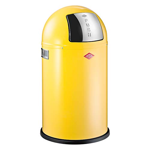 Wesco Abfallsammler Pushboy Junior 22 Liter lemonyellow