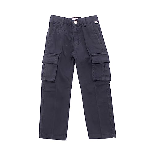 Il Gufo 5548AQ pantalone cargo bimbo boy kids trousers blue-3 YEAR im Sale