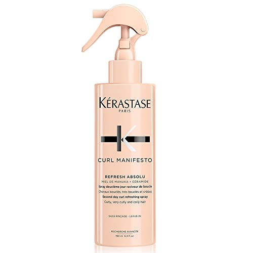 Kérastase Erfrischendes Trockenshampoo für jedes Haar, Für Geschmeidigkeit und Glanz, Refresh Absolu Spray, Curl Manifesto, 190 ml im Sale