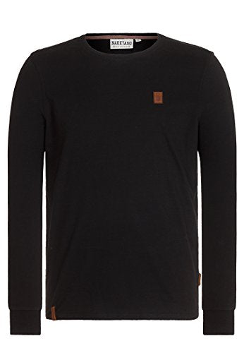 Naketano Herren Longsleeve, Black, Small