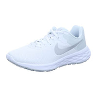 Thumbnail for Nike Damen Revolution 6 Nn Laufschuh, White/Metallic Silver-Pure Pla, 36.5 EU im Sale