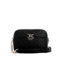 Thumbnail for GUESS Arlena Camera Crossbody Bag Black Logo im Sale