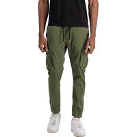 Thumbnail for Alpha Industries Cotton Twill Jogger Freizeithose für Herren Dark Olive im Sale