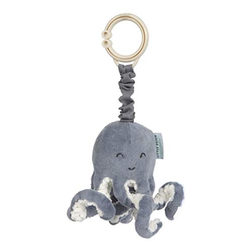 Tiamo Little Dutch 4819 Stoff Aufziehtier Oktopus Tintenfisch Spielzeug f