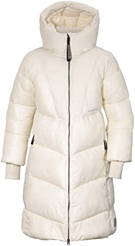 Didriksons W Andrea Parka Weiß - Gefütterter warmer Damen Parka, im Sale