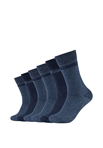 MUSTANG Herren Socken 6er Pack 43/46 jeans mix im Sale