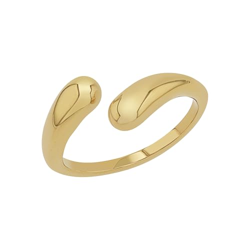 s.Oliver Ring Edelstahl Damen Ringe, Gold, Kommt in Schmuck Geschenk Box, 2035769 im Sale