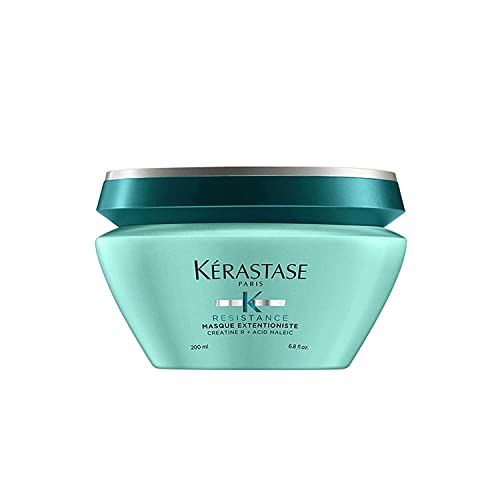 Kérastase Haarmaske für langes und geschädigtes Haar, Kräftigend und stärkend für mehr Glanz, Masque Extentioniste, Résistance, 200 ml im Sale