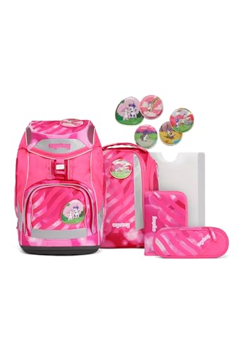 ergobag Pack Schulrucksack-Set Rucksack, Jugend Unisex, WonBearful Unicorn (Pink), One Size im Sale