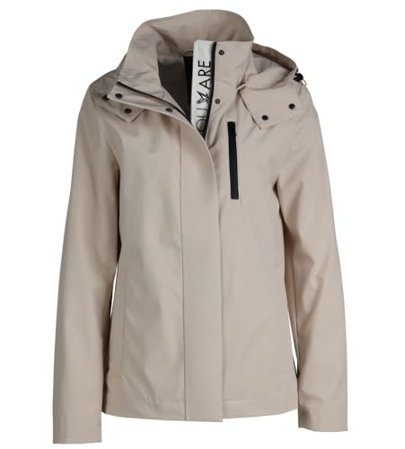 Fuchs Schmitt Damen Sommerjacke, abnehmbare Kapuze beige - 44 im Sale