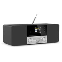 Thumbnail for TechniSat DIGITRADIO 3 IR - Stereo DAB Radio Kompaktanlage (DAB+, UKW, CD-Player, Bluetooth, Internetradio, USB, Kopfhöreranschluss, AUX-Eingang, Radiowecker, 20 Watt RMS) schwarz im Sale