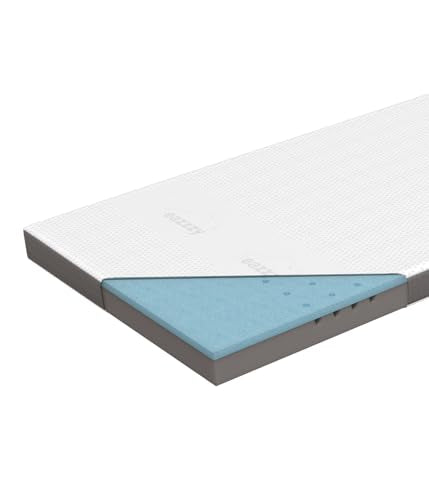 Genius Eazzzy Topper Deluxe 180x200cm Höhe 9 cm H2 H3 - orthopädische Matratzentopper für Matratze & Boxspringbett aus Gelschaum | Matratzenauflage 180x200cm für Allergiker inkl. Bezug im Sale