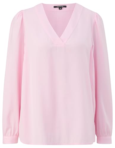 comma Damen 2142827 Bluse, 8613 braun, 38 im Sale