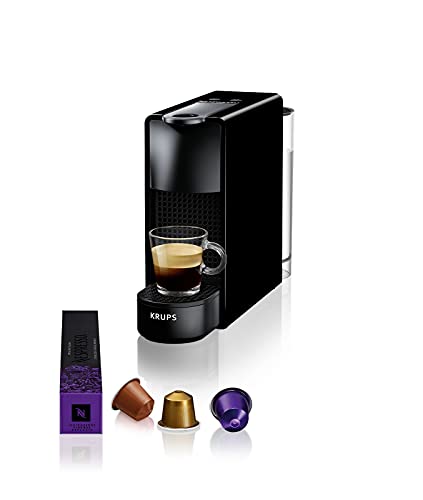 Nespresso Essenza XN110840 Mini-Kaffeemaschine von Krups , Piano-Schwarz