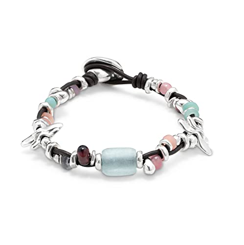 Uno de 50 Damen-Seilarmbadn Versilbert PUL1742MCLMTL0 im Sale