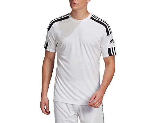 adidas Herren T-Shirt Squadra 21 Jersey, White / Team Power Red, im Sale