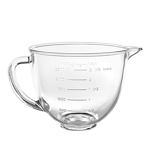 Kitchenaid 5KSM35GB Glasschüssel 3,3L, Glas