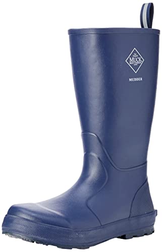 Muck Boots Herren Mudder Tall Gummistiefel, Navy, 44/45 EU im Sale