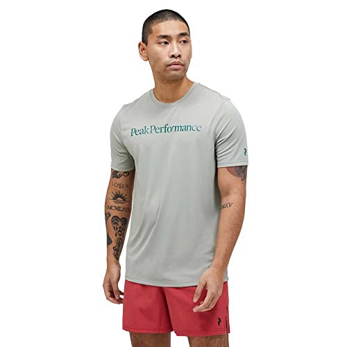 Peak Performance Herren Alum Light T-Shirt, Limit Green, im Sale