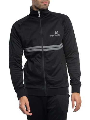 Sergio Tacchini Herren Neue Dallas Trainingsjacke, Blau, im Sale