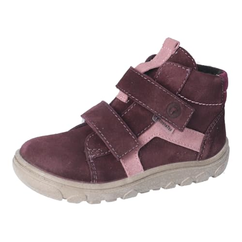 RICOSTA Mädchen Winterstiefel RUCO, Kinder Boots, Weite: Mittel, RicostaTEX, Barfuß-Schuh, Outdoor-Kinderschuhe, gefüttert, Plum/Sucre (390), 32 EU im Sale