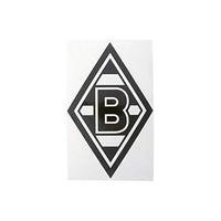 Thumbnail for Borussia Mönchengladbach Aufkleber Sticker RAUTE | Schwarz | Offizieller Fanartikel