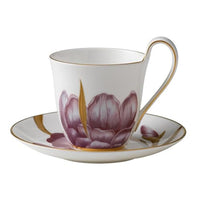 Thumbnail for Royal Copenhagen Flora Iris Tasse mit Untertasse aus Fine Bone China in der Farbe Weiß mit Blumenmuster 27cl, 1017552 im Sale