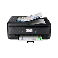 Thumbnail for Canon PIXMA TR7650 Multifunktionsdrucker DIN A4 - Farbtintenstrahldrucker schwarz 4 in 1 (Scanner, Kopierer, kabelloser Drucker, Fax, Cloud Link, ADF, WLAN, LCD, 4800 x 1200 DPI, AirPrint & Mopria) im Sale