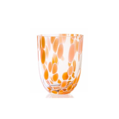 Anna von Lipa Big Confetti Tumbler Peach