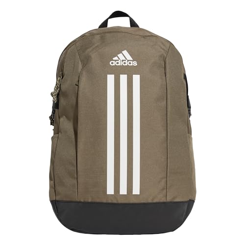 adidas Unisex Power Backpack, Olive Strata/White, One size im Sale