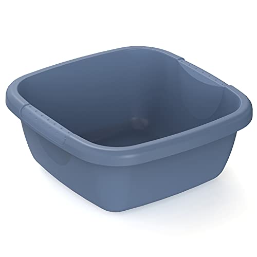 Rotho Daily Becken/Spülwanne 5l, Kunststoff (PP recycelt), blau, 5l (29.0 x 29.0 x 12.0 cm) im Sale