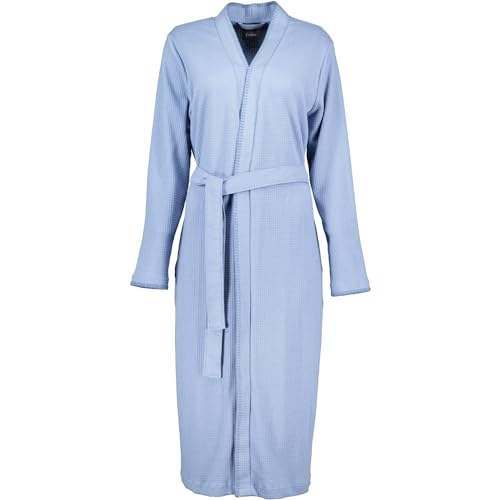 Cawö Home Bademäntel Damen Kimono Pique 812 sky - 11 S im Sale