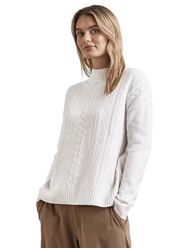 STREET ONE Pullover mit Strickmuster im Sale