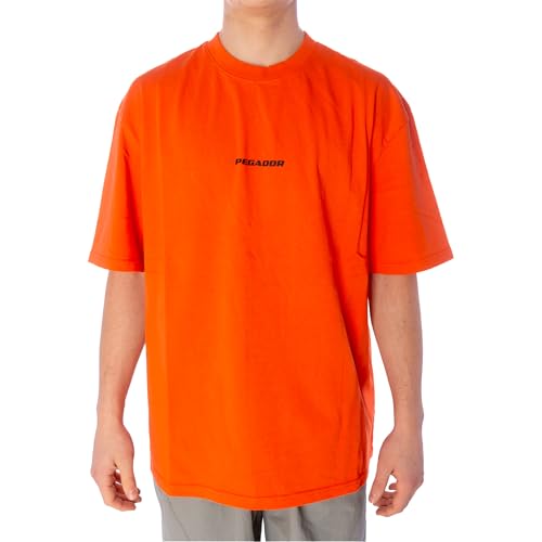 Pegador Herren T-Shirt Colne Logo Oversized im Sale