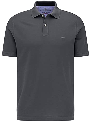 FYNCH-HATTON Klassisches Poloshirt aus Premium Cotton Asphalt/ im Sale