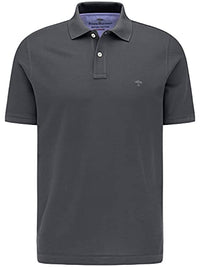 Thumbnail for FYNCH-HATTON Klassisches Poloshirt aus Premium Cotton Asphalt/ im Sale