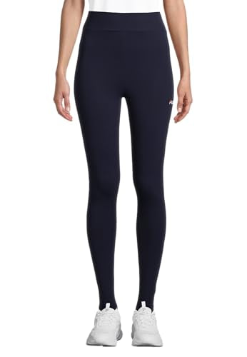 FILA Women's BENNDORF high Waist Leggings, Black Iris, Small im Sale