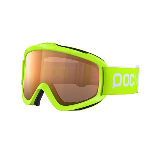 POC POCito Iris - Skibrille für Kinder für eine optimale Sicht, Fluorescent Yellow/Green im Sale